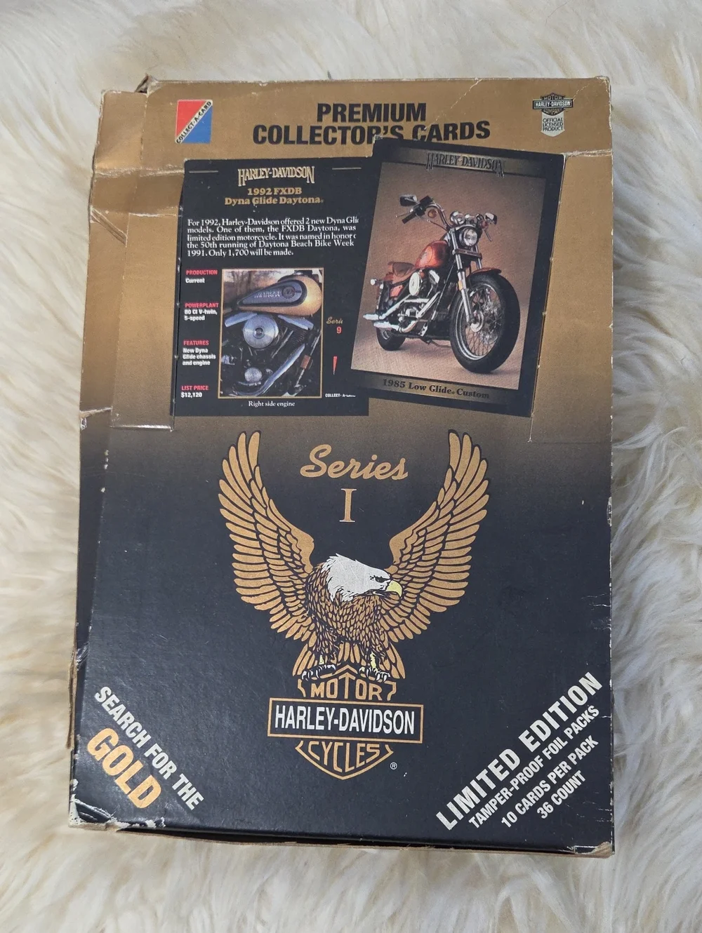1992 Harley Davidson Series 1 Trading Cards 360 Card Lot Complete 1-100 Set Box